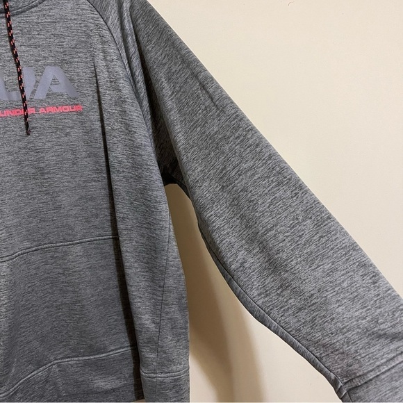Under Armor Hoodie – Women’s Size: L /  Pull Over / kangaroo pouch / Gray - Picture 8 of 8